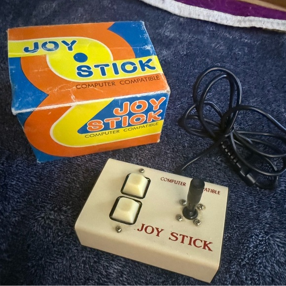 Vintage JOY STICK Computer Compatible Controller w/ Box - Picture 4 of 6